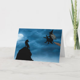 Invitación a la fiesta de Halloween. Tarjeta