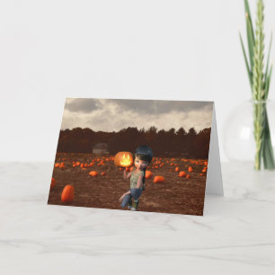 Invitación a la Fiesta de Halloween. Tarjeta