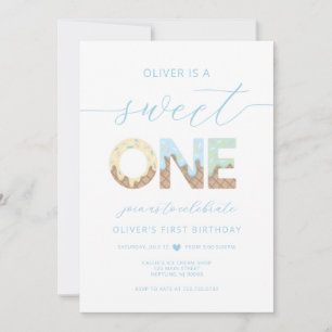 Invitación a la Fiesta de Helado Dulce Amado