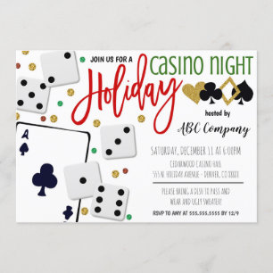 Invitación a la fiesta de Holiday Casino