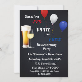 Invitación a la fiesta de inauguración de Red, Whi