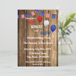 Invitación a la fiesta de inauguración de Red, Whi