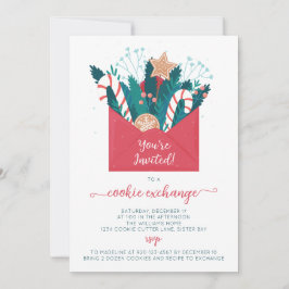 Invitación a la fiesta de intercambio de galletas