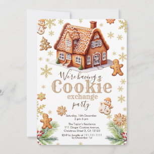 INVITACIÓN a la fiesta de intercambio de galletas