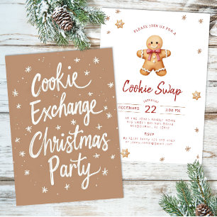 Invitación a la Fiesta de Intercambio de Galletas 