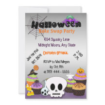 Invitación a la fiesta de intercambio de pasteles