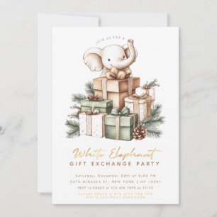 Invitación a la Fiesta de Intercambio de Regalos d