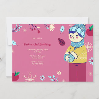 Invitación a la Fiesta de Invierno