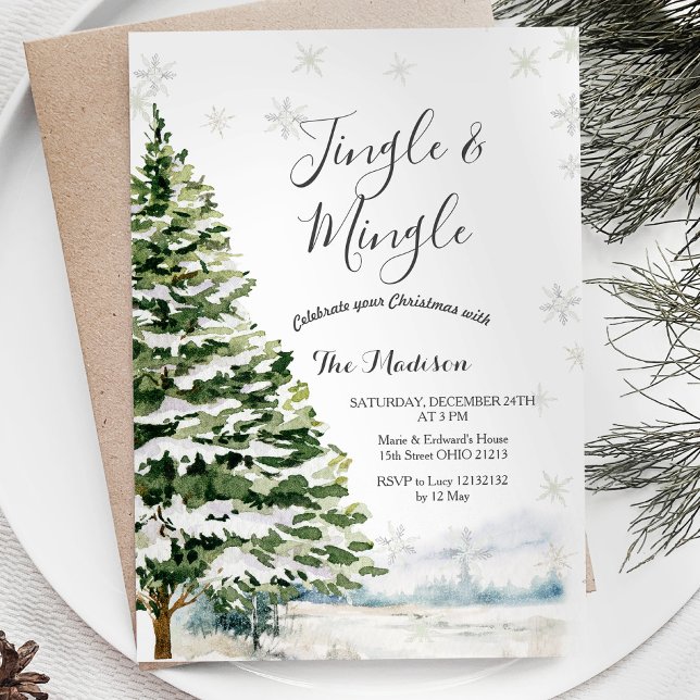 Invitación a la fiesta de invierno de Jingle y Min (Subido por el creador)