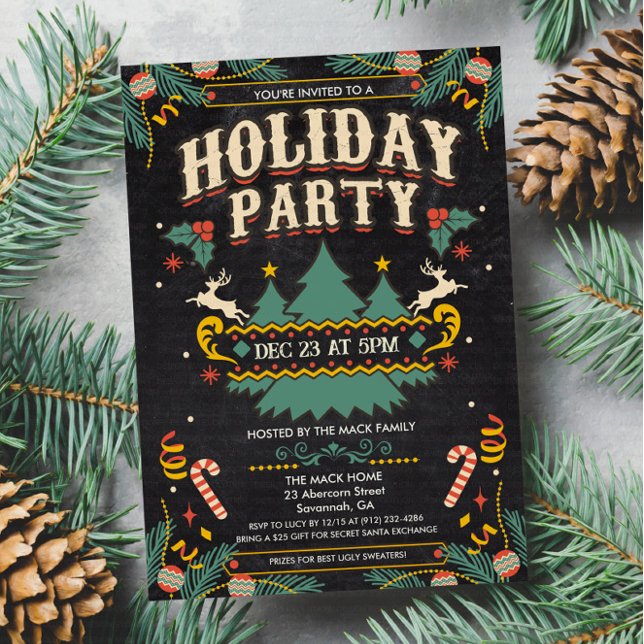 Invitación a la fiesta de invierno de los Navidade (Subido por el creador)