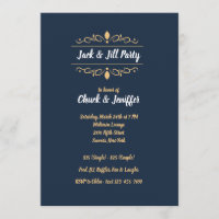Invitación a la Fiesta de Jack y Jill de Desplazam