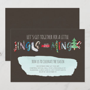 Invitación a la fiesta de Jingle & Mingle