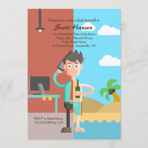 Invitación a la fiesta de jubilación ahora