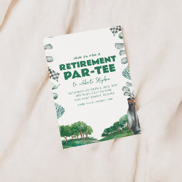 Invitación a la Fiesta de Jubilación de Golf Par-T