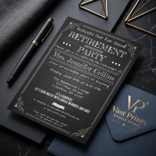Invitación a la Fiesta de Jubilación de la Maestra