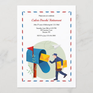 Invitación a la Fiesta de Jubilación del Cartero