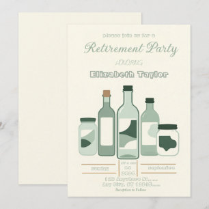 Invitación a la fiesta de jubilación del farmacéut
