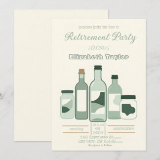 Invitación a la fiesta de jubilación del farmacéut
