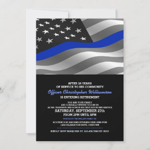 Invitación a la fiesta de jubilación del oficial d