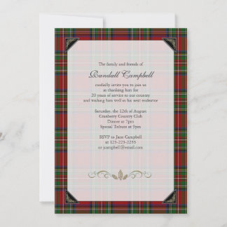Invitación a la Fiesta de Jubilación Royal Stuart