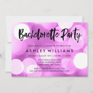 Invitación a la fiesta de la Bachelorette