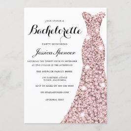 Invitación a la fiesta de la Bachelorette con el v