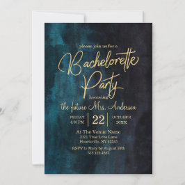 Invitación a la fiesta de la Bachelorette de Azul 