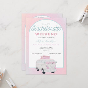 Invitación a la fiesta de la Bachelorette de Camió