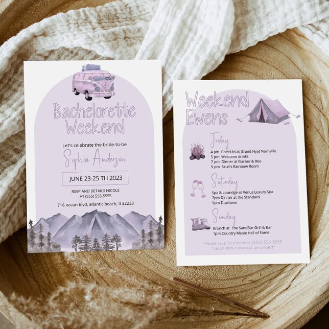 Invitación a la fiesta de la Bachelorette de Camió (Subido por el creador)