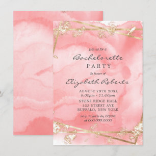 Invitación a la fiesta de la Bachelorette de cuent