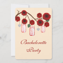 Invitación a la fiesta de la Bachelorette de Flore