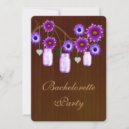 Invitación a la fiesta de la Bachelorette de Mason