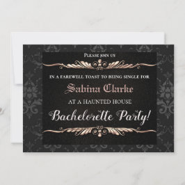 Invitación a la fiesta de la Bachelorette de Moda