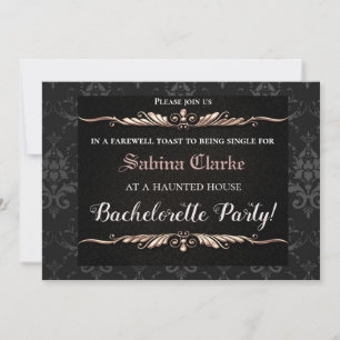 Invitación a la fiesta de la Bachelorette de Moda 
