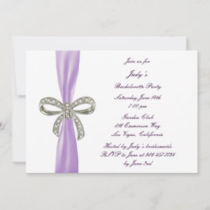 Invitación a la fiesta de la Bachelorette de morad