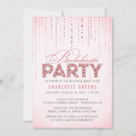 Invitación a la fiesta de la Bachelorette de Purpu