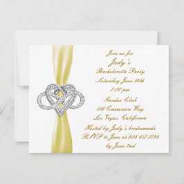 Invitación a la fiesta de la Bachelorette del cora