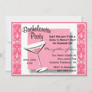 Invitación a la fiesta de la Bachelorette - Fácil