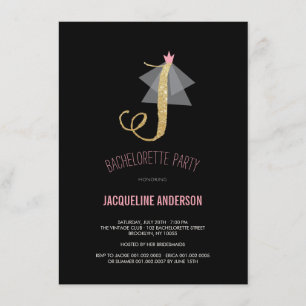 Invitación a la fiesta de la Bachelorette, Purpuri