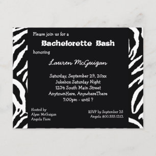 Invitación a la fiesta de la bachillerato a raya d