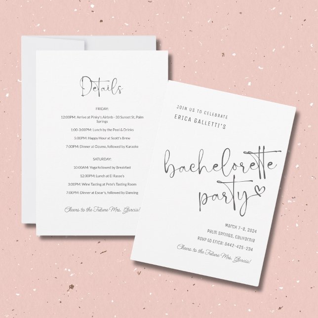 Invitación a la fiesta de la bachillerato blanca (Subido por el creador)
