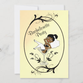 Invitación a la fiesta de la bachillerato de la no