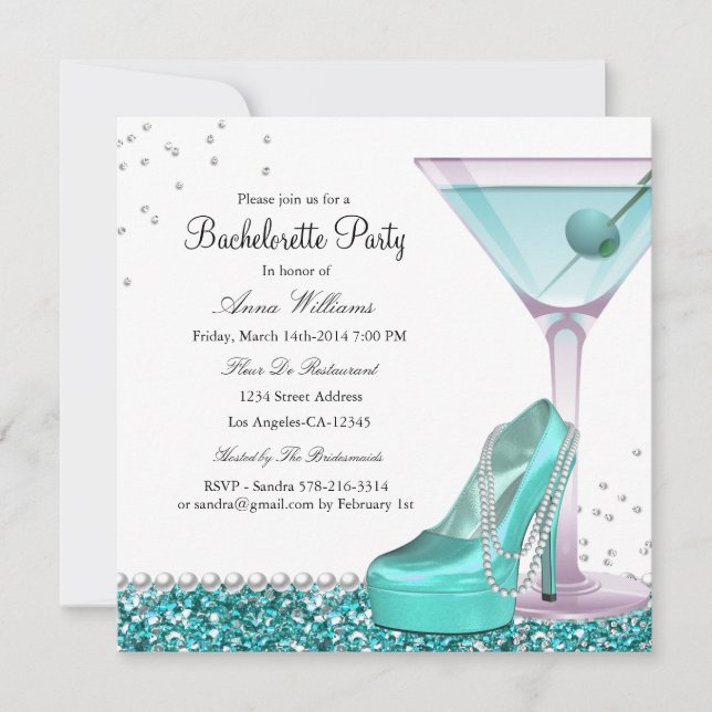 Invitación a la fiesta de la bachillerato de la pe (Anverso)