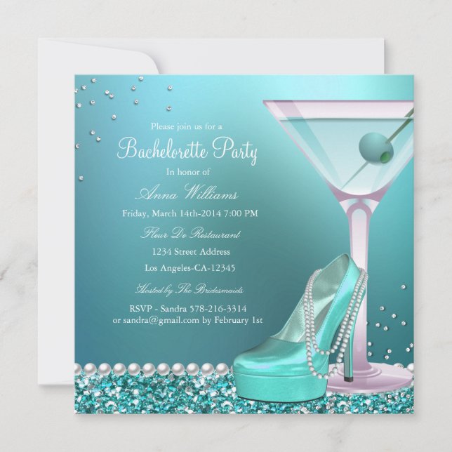 Invitación a la fiesta de la bachillerato de la pe (Anverso)