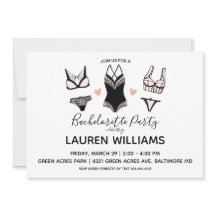 Invitación a la fiesta de la bachillerato de Linge