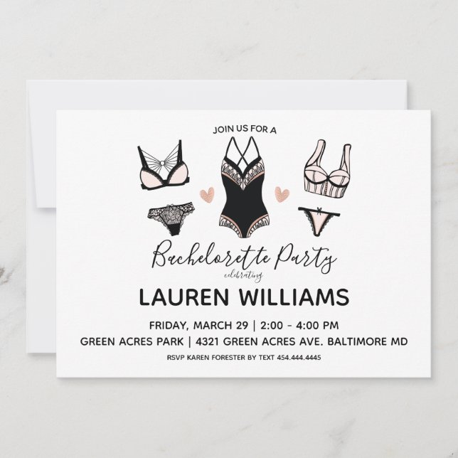 Invitación a la fiesta de la bachillerato de Linge (Anverso)