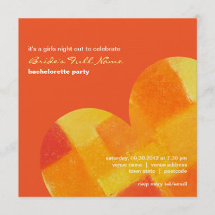 Invitación a la fiesta de la bachillerato de veran