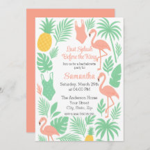 Invitación a la fiesta de la bachillerato del últi