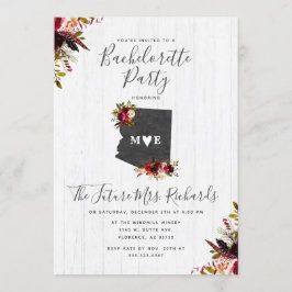 Invitación a la fiesta de la bachillerato floral d