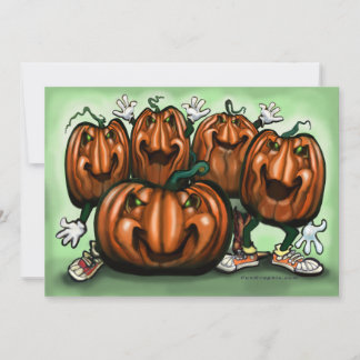 Invitación a la fiesta de la calabaza